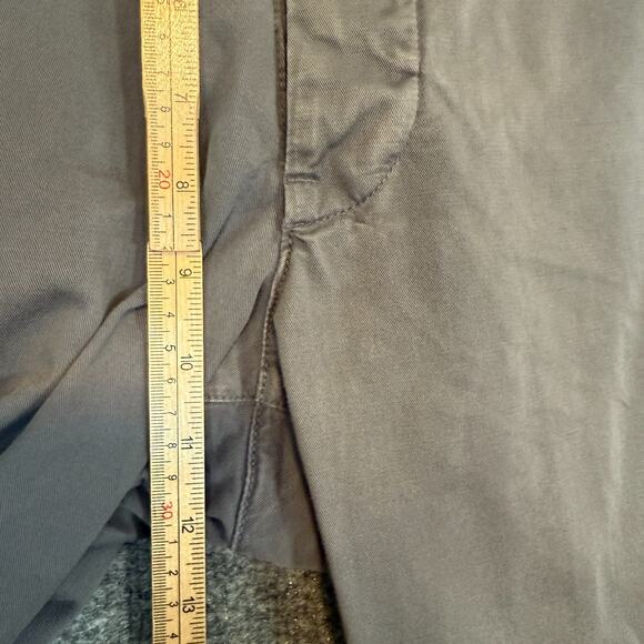 Unis Gio Pants Mens 31x30 Gray Chino Slim Straight Leg Casual Button Fly - Picture 6 of 12
